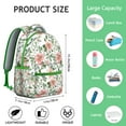 thumbnail image 6 of "Sunflower & Flowers Backpack - Stylish School Bag for Women, Large Compartment, Laptop Sleeve, Water-Resistant, Trendy Floral Design", 6 of 6