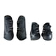 thumbnail image 2 of Bota de tendón de caballo, patas delanteras/traseras, conjunto de ejercicios de equitación, salto, absorción de impactos XL negro Cola Botas de tendón de caballo, 2 of 8