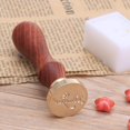 thumbnail image 1 of Cuadros Decorativos Serie de amor Mango de madera retro Sellado de documentos de cera Sello de sello personalizado (W18) Ndcxsfigh Nuevos Originales, 1 of 7