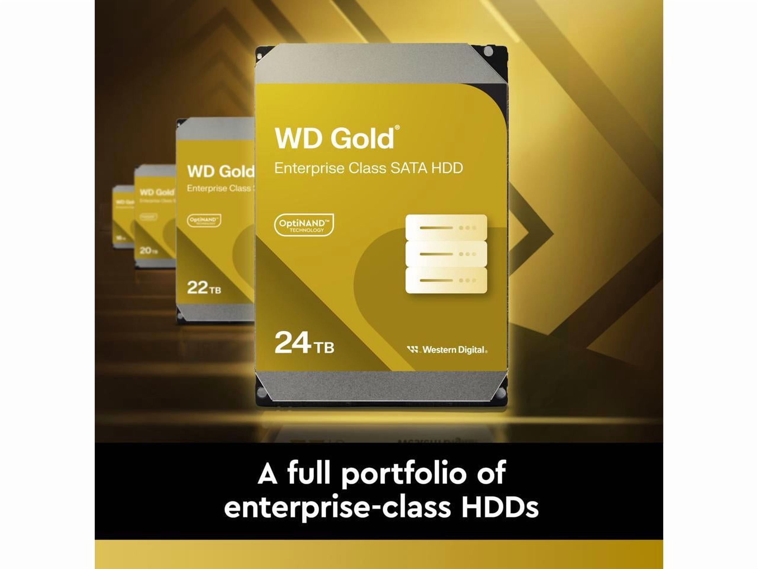 WD Gold WD8005FRYZ 8TB 7200 RPM 256MB Cache SATA 6.0Gb/s 3.5