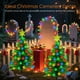thumbnail image 5 of Paquete de 2 árboles de Navidad solares HUGSVIK de 110 cm con 100 luces, 5 of 9