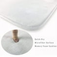 thumbnail image 4 of 3 Piece Traditional Soft Washable Bath Rug Set - Flower Print Rugs, 4 of 4