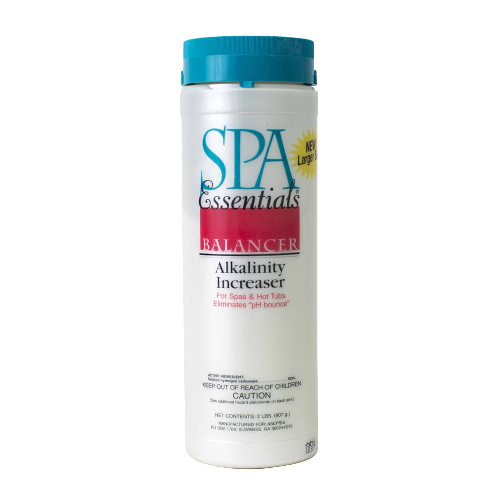 Spa Essentials Total Alkalinity Increaser Granules for Spas and Hot Tubs, 2-Pounds