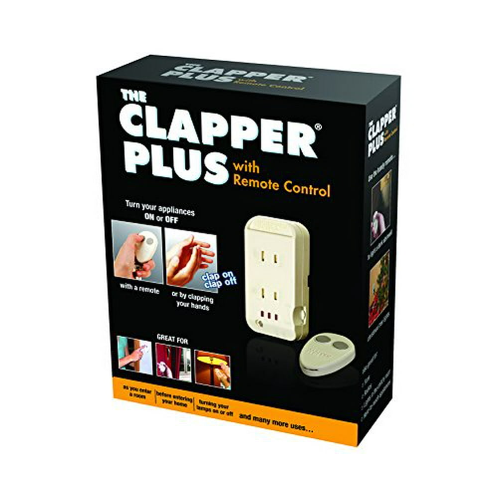 The Clapper Plus with remote control, Wireless Sound Activated On/Off