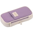 thumbnail image 6 of Purple Pencil Case, Large Capacity Soft Pencil Case for Girls, Big School Pencil Case with Multiple Compartments, Back to School Supplies for Students, 6 of 6