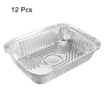 thumbnail image 3 of 10" x 7.5" Aluminio Papel Sartenes, 59oz Desechables Bandejas Contenedores para Cocina Asar Hornear Cocinar 12uds, 3 of 5