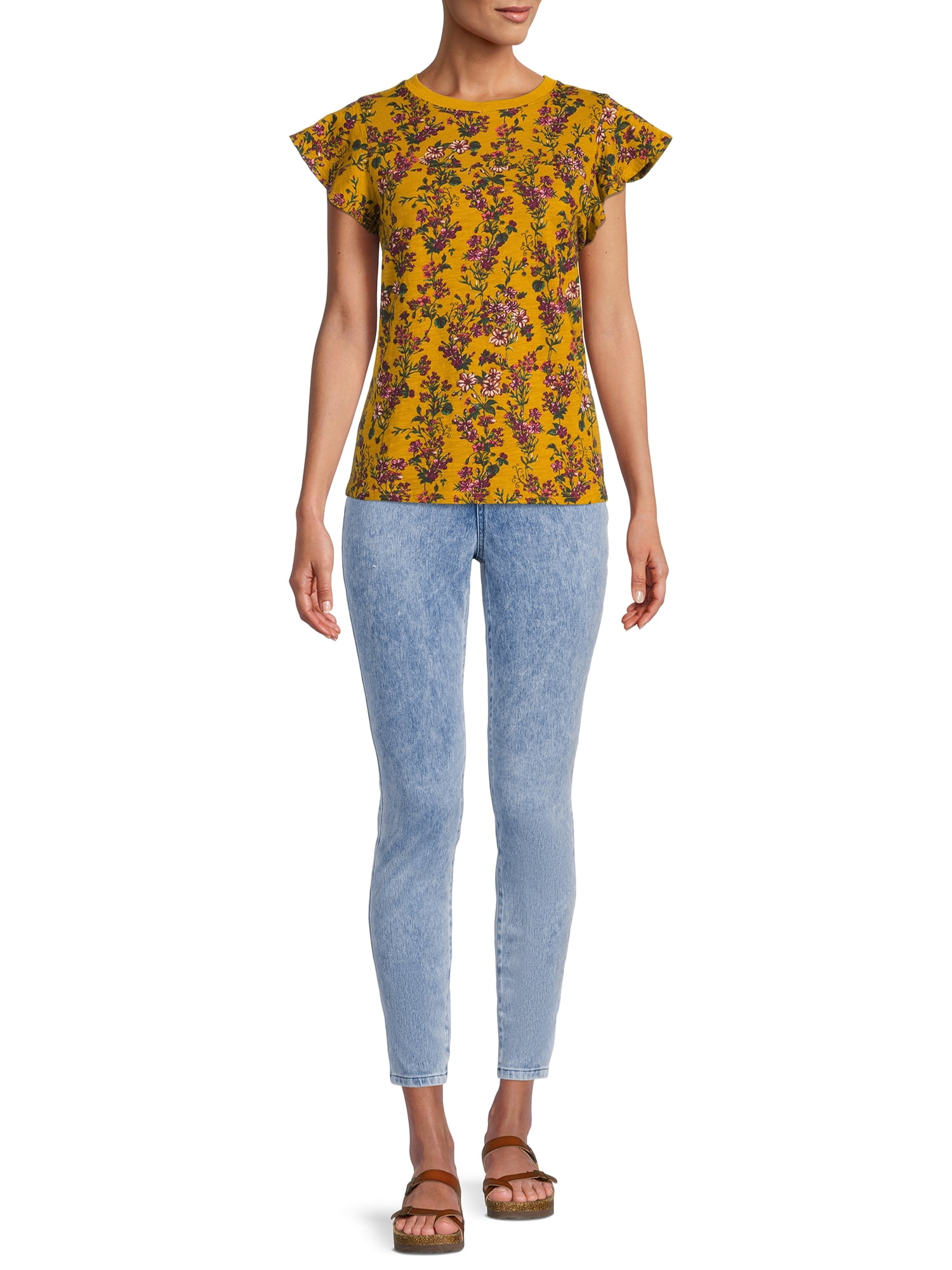Time and Tru Women's High Rise Jeggings, Sizes XS-3XL