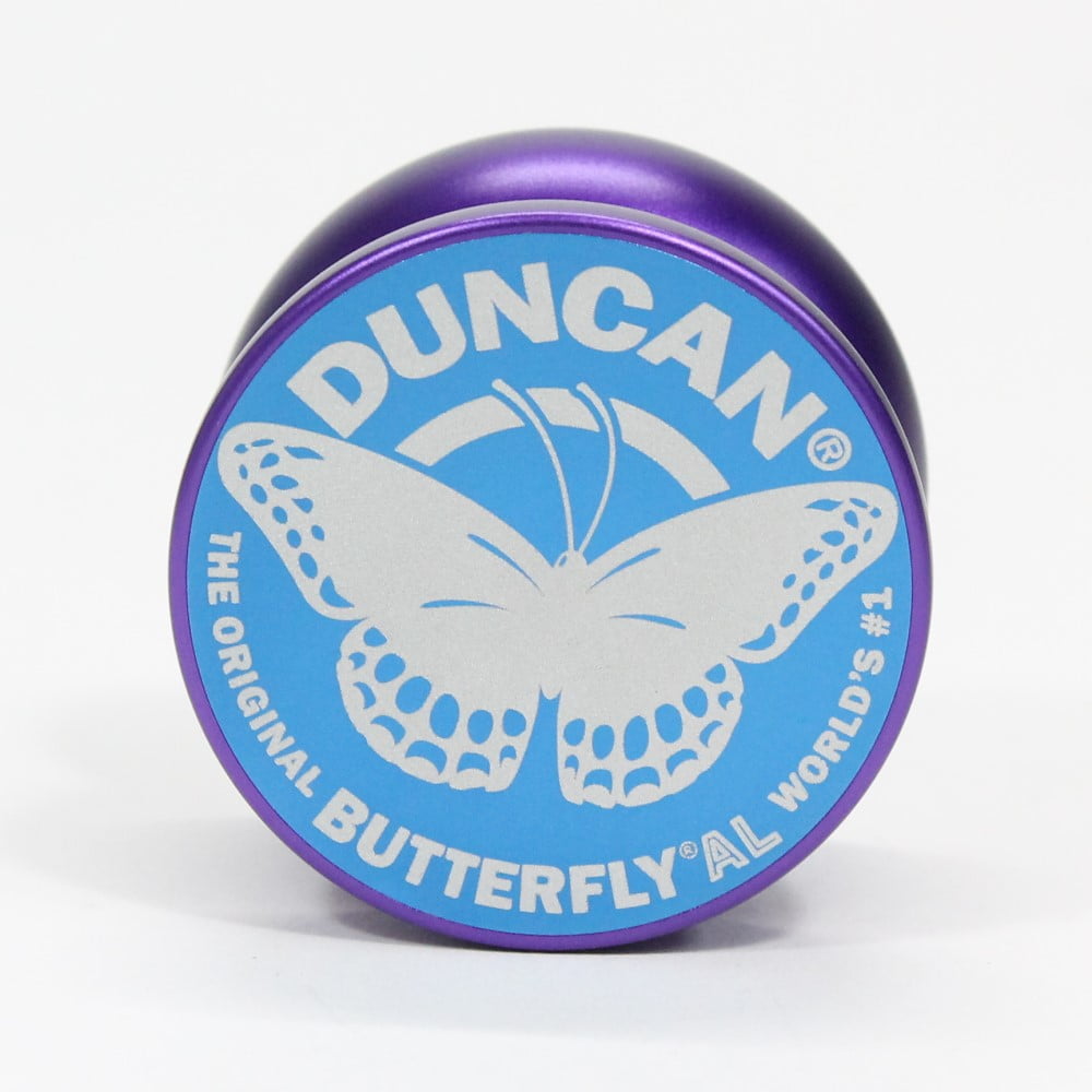 Duncan Butterfly AL Yo-Yo - Aluminum Version of Classic Butterfly YoYo (Purple Blue) - Walmart