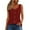 #272-Red, variant on Women Loose Casual Solid Color Tank Top Button Crew Neck Sleeveless Machine Washable Breathable Soft Versatile Daily Wear Fashion Tank Top Gift