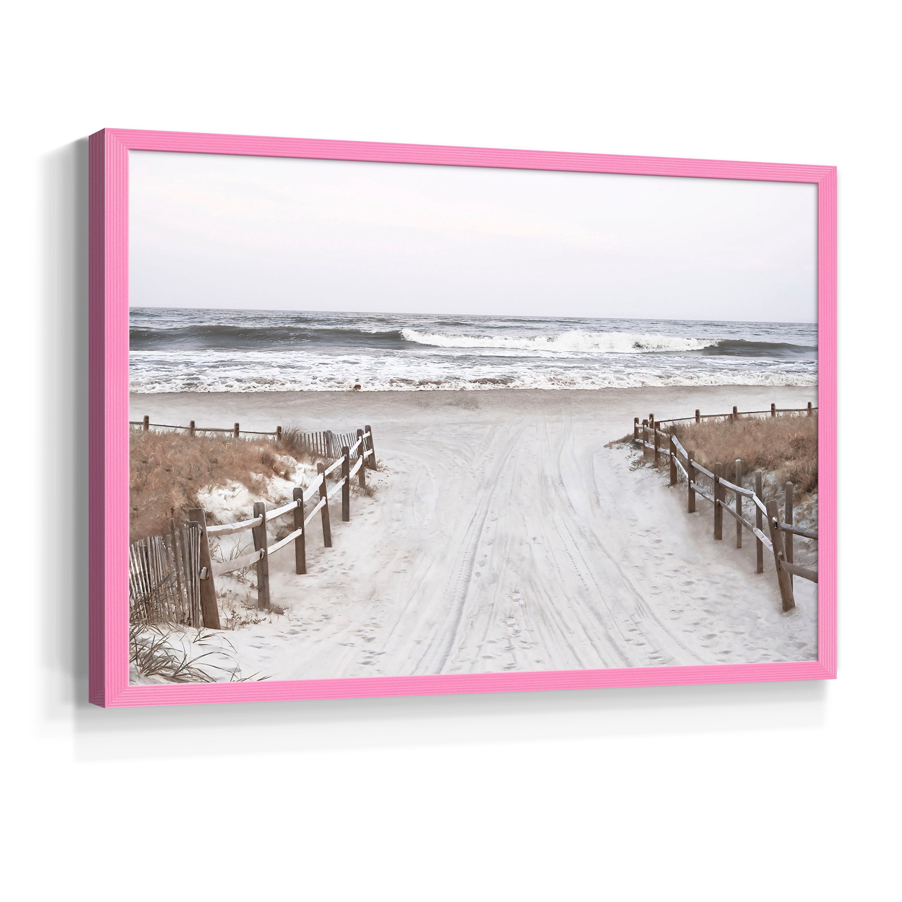 OBX Path by Natalie Carpentieri - Restickable Framed Giclée Print