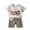 White A11, variant on Hrsba Kids Summer 2 Piece Outfits Sets,Home Clothes Two-piece Set Summer Thin Round Neck Short Sleeved Set,Toddler Summer Short Sleeve Round-Neck Blouses & Shirts Sets
