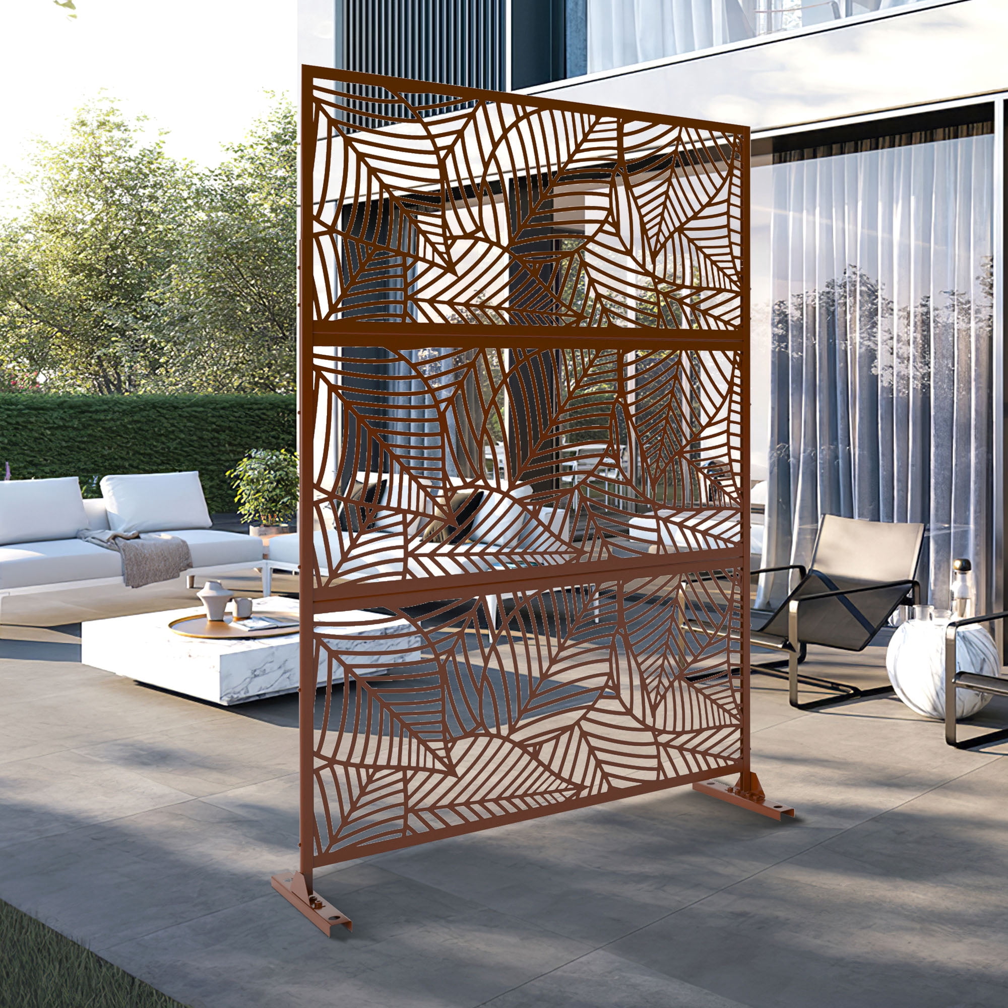 Privacy Metal Screen Fence Panel