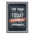 thumbnail image 2 of EzPosterPrints - Gym Inspiration Motivation Quotes - Poster Printing - Inspirational Motivational Wall Art Print for Home Office Decor - The Pain - 32X48 inches, 2 of 6