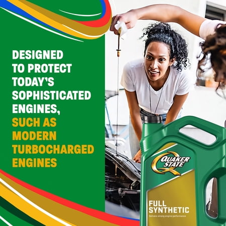QUAKER STATE FULL SYNTHETIC 5W-30 MOTOR OIL, 5-QUART