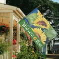 thumbnail image 3 of Spring Summer Sunflower Garden Flag 28x40 Inch Double Side for Outdoor Courtyard Garden Decor Flowers Welcome Holiday Flag for Outside Decoration, 3 of 6