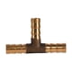 thumbnail image 2 of Conector De Manguera De 3 Vías En T, Conector De Unión De Manguera De Combustible De 3 Vías De Latón Para Tubería De Gas Y Aceite De Aire Comprimido, 2 of 7