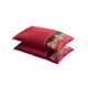 thumbnail image 2 of Luxury Embroidered Pillowcases Set of 2, Elegant Lace Trim Pillow Covers, Soft Brushed Hotel Quality Bedding, Skidproof Decorative Pillow Shams for Home Decor, Reactive Dye Washable Pillow Case, 2 of 7