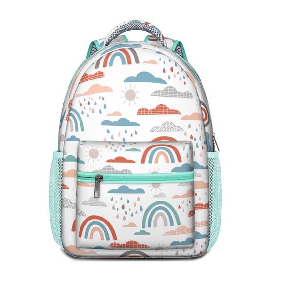 Rustic Home Decor Inspired Waterproof Backpack - Ergonomic & Stylish for School