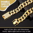 thumbnail image 4 of Leifide Collar De Cadena Para Perro, Collar De Diamante Dora, 4 of 7