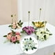 thumbnail image 4 of de de 7,87 pulgadas, coronas, de , para , flores artificiales para el Festival de , decoraciones para , blanco Gloria Guirnalda pequeña, 4 of 9