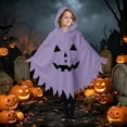 thumbnail image 5 of LIIPEE Kids Halloween Costumes Boys Girls Unisex Hooded Ghostface Graphic Capes Dress Up Clothes,3-4 Years, 5 of 7