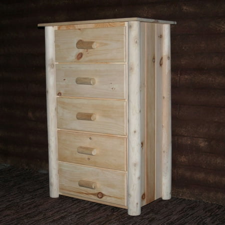 Lakeland Mills Frontier 5 Drawer Chest Walmart Com