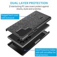 thumbnail image 6 of eBizware Samsung Galaxy S23 Ultra Belt Clip Holster Case Combo Shell Slim Rugged Case with Kickstand Swivel Shockproof Cover for Samsung Galaxy S23 Ultra 5G (6.8 inch) 2023, Black, 6 of 9