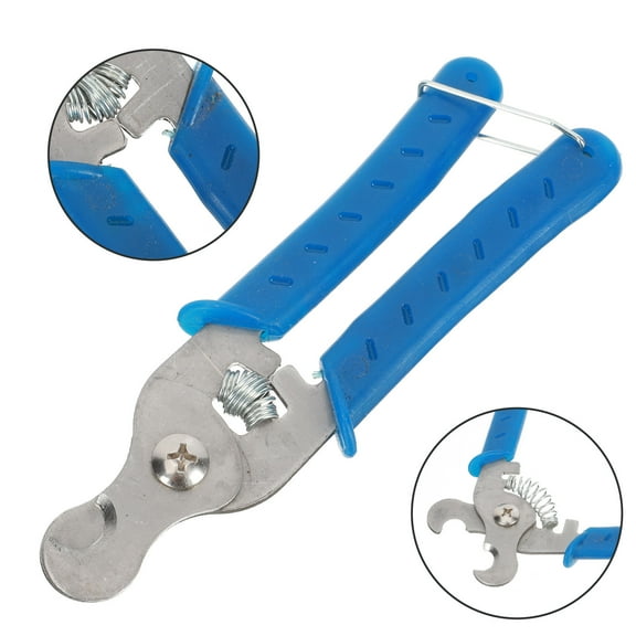 GARVALON Ear Tag Removal Plier Stainless Steel 1Set 6.3X1.7X0.4In