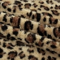 thumbnail image 5 of DHFJKG Womens Reversible Wear Leopard Fuzzy Jacket Long Sleeve Hooded Mediun-Length Loose Fit Zipper Coat Casual Outwear Fall Winter Comfort Outerwear, 5 of 9