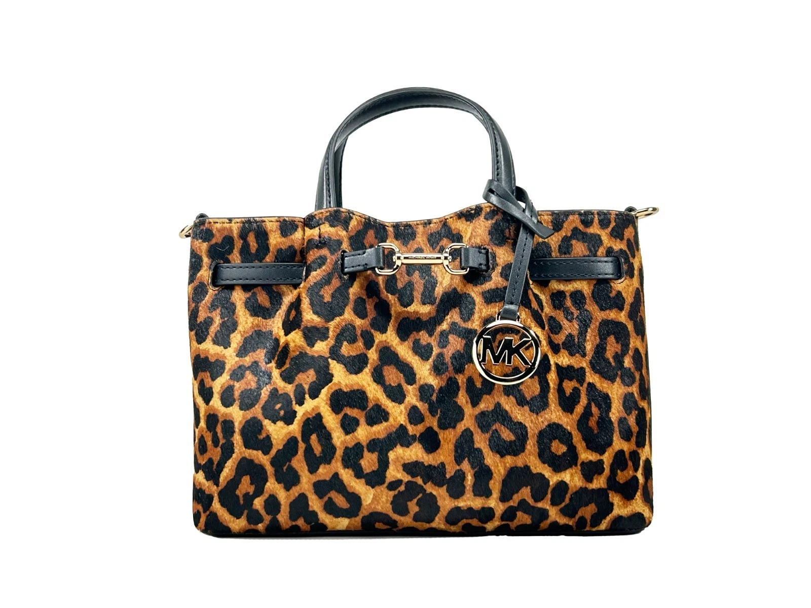 Michael Kors Women's Carson Small Pebbled Leather Satchel