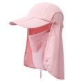 thumbnail image 5 of Sombrero para exteriores, sombrero protector de grados, sombrero de diablo de secado rápido a prueba de sol, sombrero de pesca de montañismo, sombrero a prueba de sol, sombrero a prueba de sol, 5 of 5