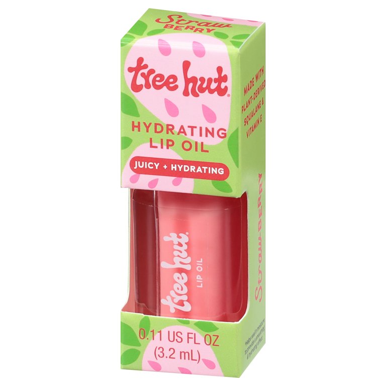 Tree Hut Strawberry Hydrating Lip Oil with High Shine photo 8