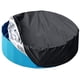 thumbnail image 1 of Cubierta protectora tubular para piscina, cubierta impermeable para piscina redonda, a prueba de polvo, adecuada para piscina inflable redonda/rectangular de 82 30 cm, color negro, 1 of 5