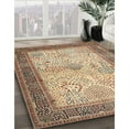 thumbnail image 2 of Ahgly Company Indoor Square Traditional Sienna Brown Persian Area Rugs, 5' Square, 2 of 6