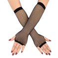 thumbnail image 1 of Sonducket 1 par de guantes de red de malla para fiesta, mitones para disfraz, elásticos para Cosplay Type6 NO6, 1 of 6