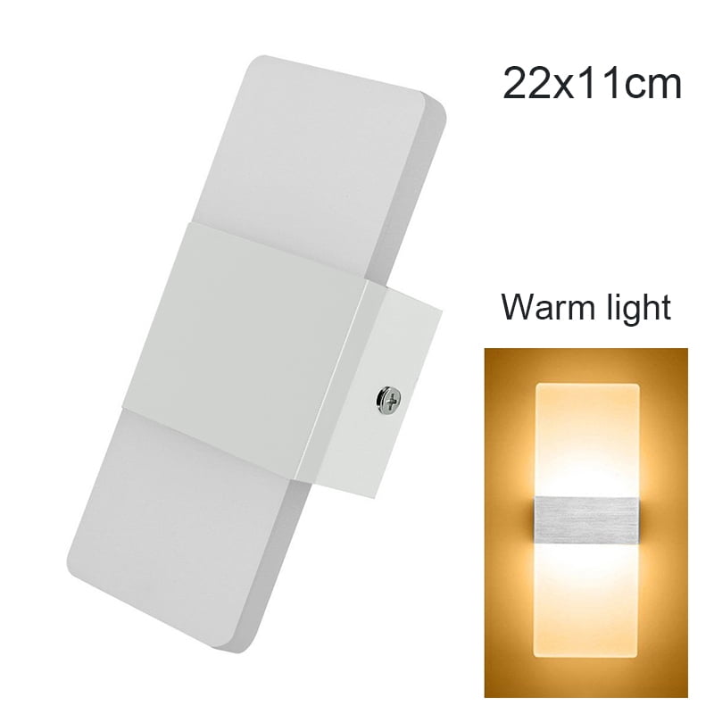 Led Wall Light Up Down Cube Indoor Outdoor Sconce  Lighting Lamp Fixture Decor 