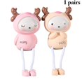 thumbnail image 5 of Coofit 2PCS Resin Ornament Creative Lovely Long Leg Tabletop Ornament Desk Decoration, 5 of 5