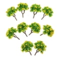 thumbnail image 1 of 10PCS Modelo de árboles para Paisaje de 1: 200 de Plástico Amarillo, 1 of 9
