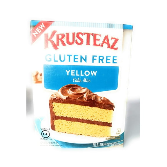 Krusteaz Gluten Free Yellow Cake Mix 18 Ounce Pack Of 2