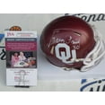 thumbnail image 1 of Greg Pruitt signed autographed Oklahoma OU Sooners mini speed helmet JSA COA, 1 of 1