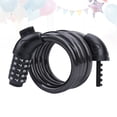 thumbnail image 3 of EeaseCA 5 Digit Cycling Heavy Duty Cable Combination Password Bike Cable Lock Cable Coded Lock 120cm (Black), 3 of 7