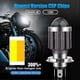 thumbnail image 3 of H6 Ba20d Led H4 Led Moto Motorcycle Headlight Bulb Csp 10000lm Spotlight 12v Motos Accessories Hi Lo Lamp Fog Light White Yellow, 3 of 5