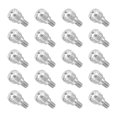 thumbnail image 1 of 20 Pcs M4x6mm Vis à Vis en Acier au Carbone, Argent, 1 of 6