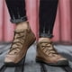 jovati Mens Chaussures Haut de Gamme Chaussures de Plein Air pour Hommes Chaussures Décontractées en Cuir Mince – image 2 sur 9