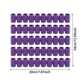 thumbnail image 2 of Marker Holders (5 Pack): Silicone Organizers for Broad Tip Markers, Prevent Lost Lids, Portable, Value Family Size, Dishwasher Safe, 2 of 4