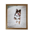 thumbnail image 4 of ArtToFrames 8" x 14" Gold with Star Picture Frame, 8.5x14 inch Gold Wood Poster Frame (WOM-4755), 4 of 7