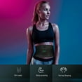 thumbnail image 2 of Graflsoa Smart EMS Abdominal Trainer Belt with 6 Modes, 15 Intensity Levels, Rechargeable Lithium Battery, Heating Function, and Remote Control for Home Fitness, 2 of 6