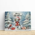 thumbnail image 3 of Merry Christmas Beagle Enjoys Woofmas Winter Xmas Holiday Horizontal Matte Canvas Poster Beagles Dog Lover Gifts Idea Wall Art Home Decor - 02022, 3 of 5