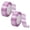 Light Violet*2, variant on 2 Roll Solid Fabric Silk Ribbon, 1 Inch x 866 Inch Solid Fabric Silk Ribbon for Gift Wrapping Craft Flower Bouquet Hair Bows Making Wedding Party Decoration Sewing Projects Christmas Day