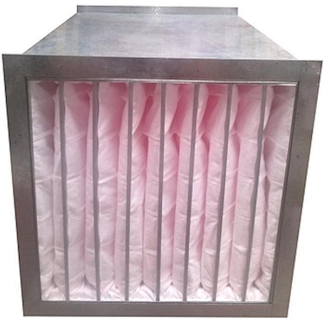 Gabinetes Para Filtros ModulBolsa Para 4 Filtros de 20x20" Fondo 18" Cuadrado Galvanizado C.24.
